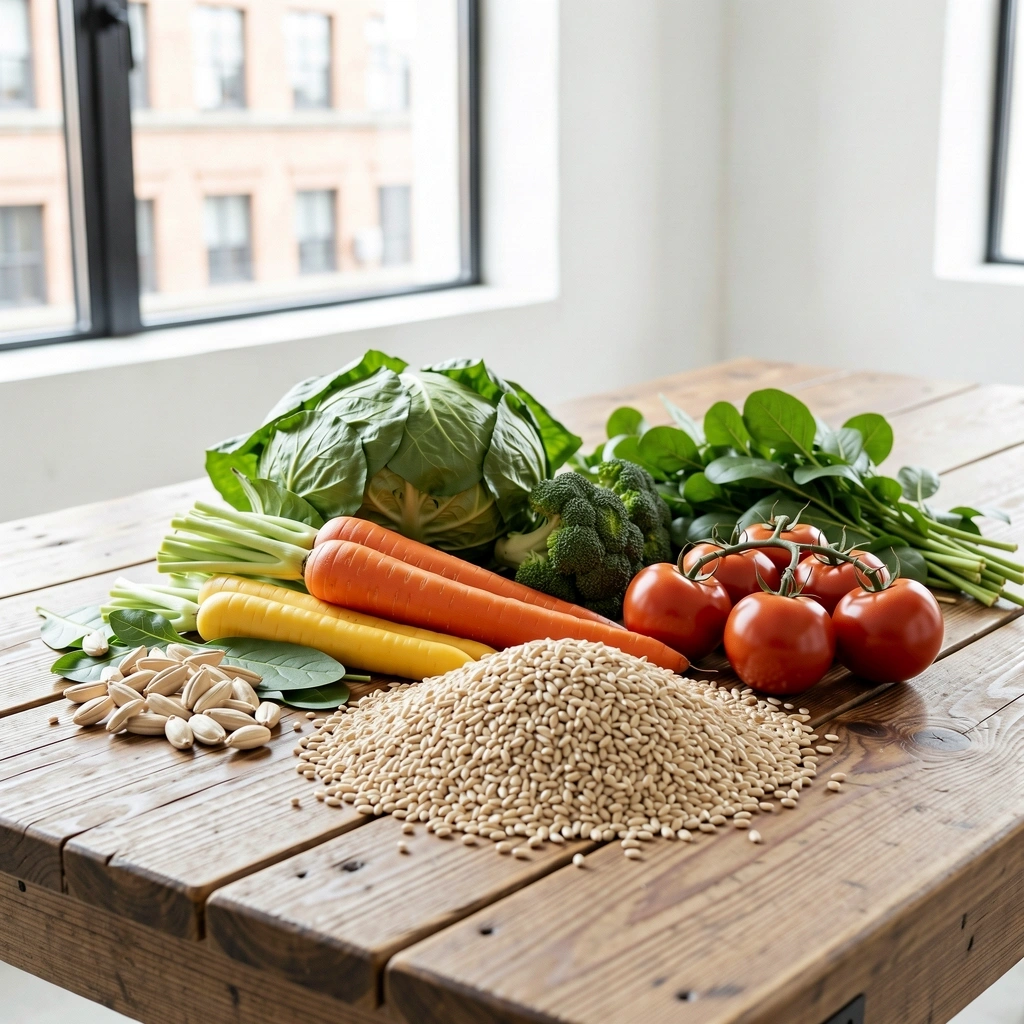 Selezione di ingredienti naturali DailyWellPath